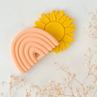 O.B. Designs Sunflower Silicone Teether - Sunflower